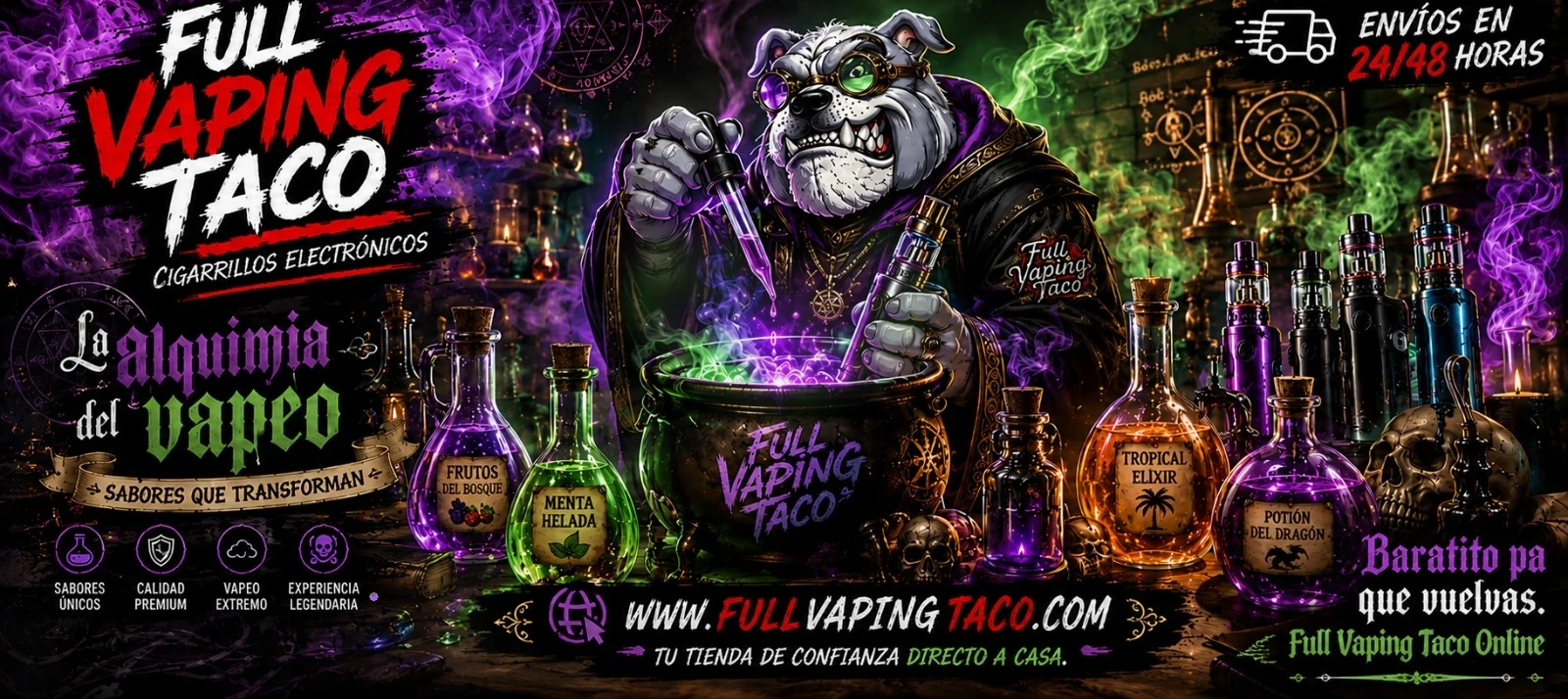 Full Vaping Taco